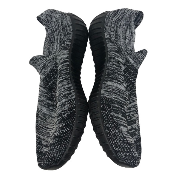 NEW PATTRILY Gray & Black Flying Sneaker-Size 8 - Picture 4 of 9
